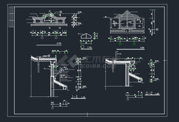 Detail 结构细部设计 建筑节点 详图 大样 CAD图库