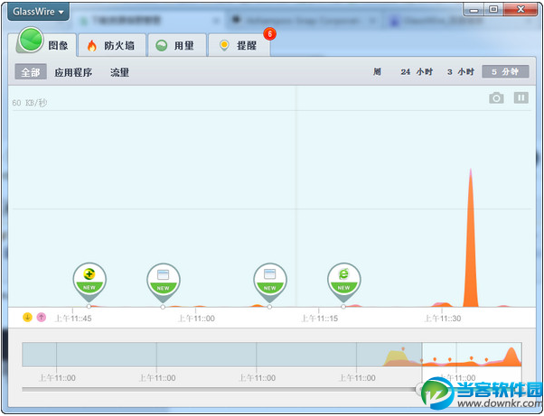 GlassWire 安卓版 防火墙 流量监控