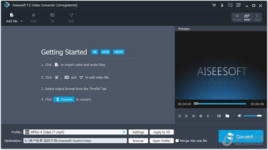 aiseesoft mpeg ts converter ��׿�� ת���̳�