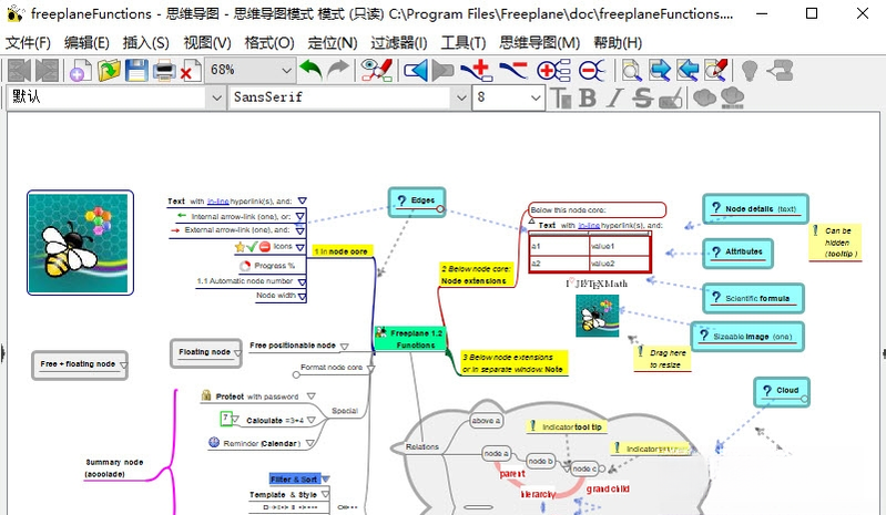 Freeplane(免费思维导图软件)1.11.14 思维导图工具
