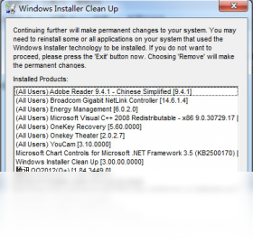 Windows Installer CleanUp Utility 安卓版