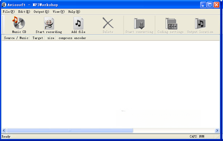 MP3 Workshop1.0 音频编辑利器