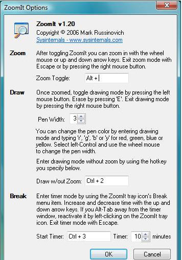 ZoomIt7.0.2 屏幕演示辅助工具