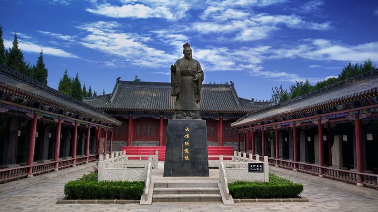 爱眉县张载祠古建筑文化