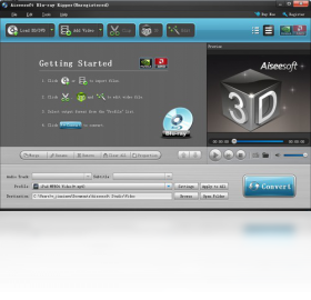 aiseesoft blu ray ripper 安卓版 操作界面