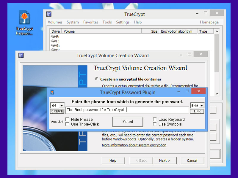 TrueCrypt7.1a 磁盘加密工具