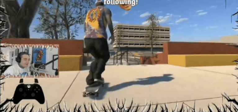 滑板XL学习版(Skater XL)游戏画面操作界面配图