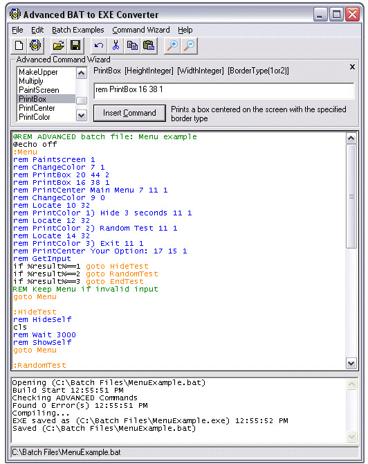 Advanced BAT to EXE Converter4.9 �ű�תEXE����