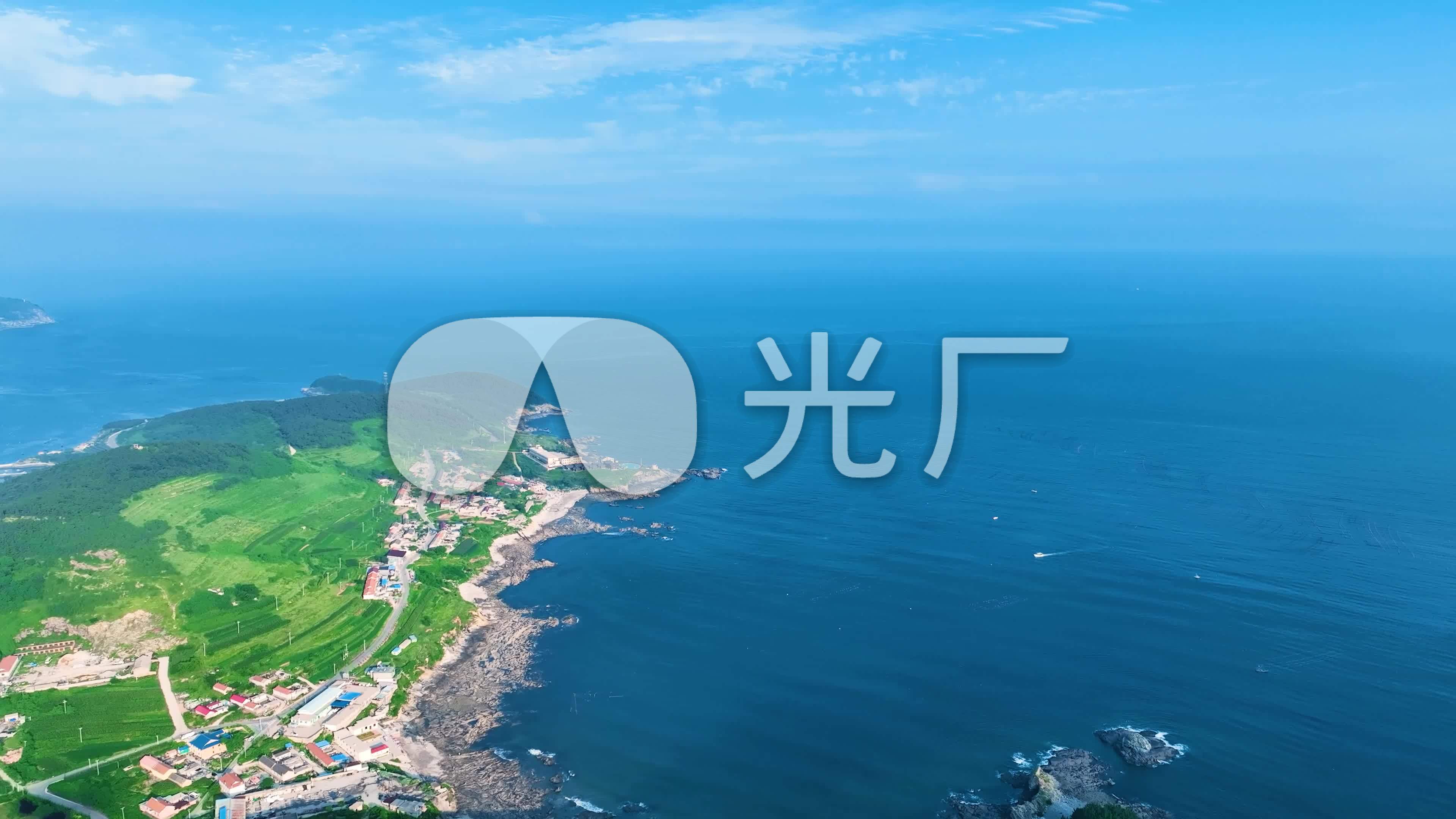 风谷之岛 全景 海边 风景 旅游 实拍