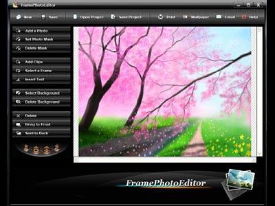 FramePhotoEditor 软件界面 截图