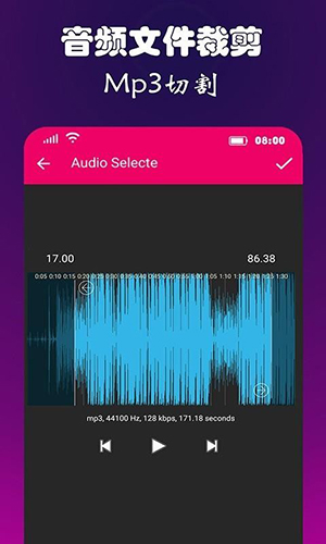 视频转音频 安卓版 操作界面