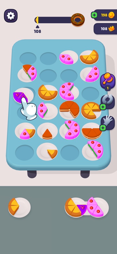 甜甜圈彩色拼图(Sweets Sort Puzzle) 高难度关卡 解谜 策略 技巧