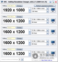 Hotkey resolution changer1.0.0 �ֱ����л�����
