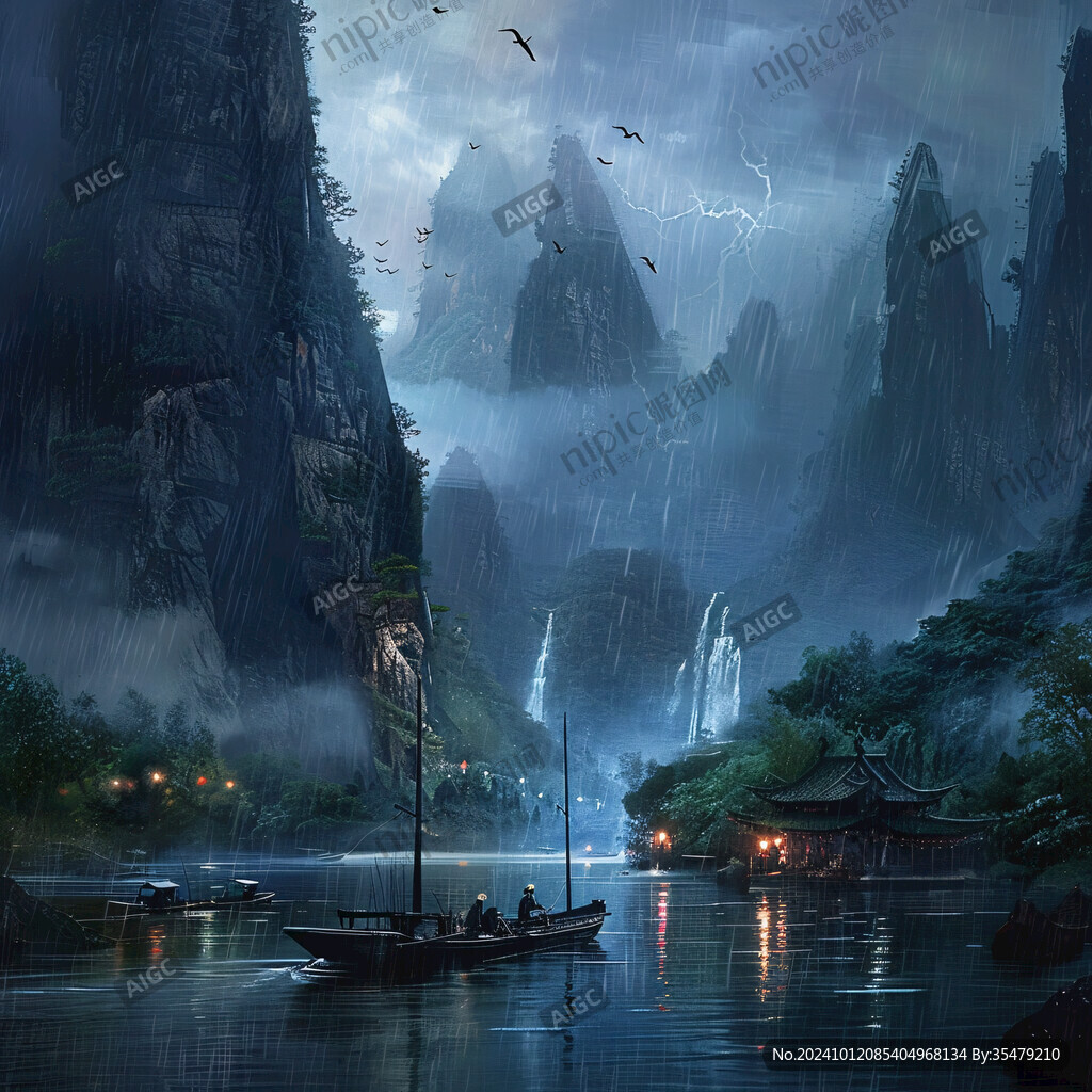 QQ场景 相思风雨中 老空间装扮怀旧背景图