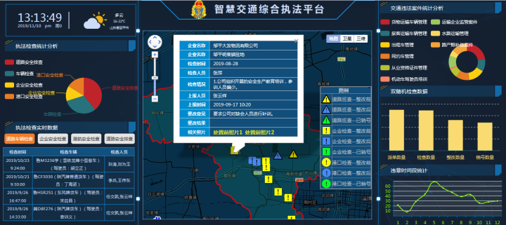 交通运输综合执法系统 安卓版 界面截图