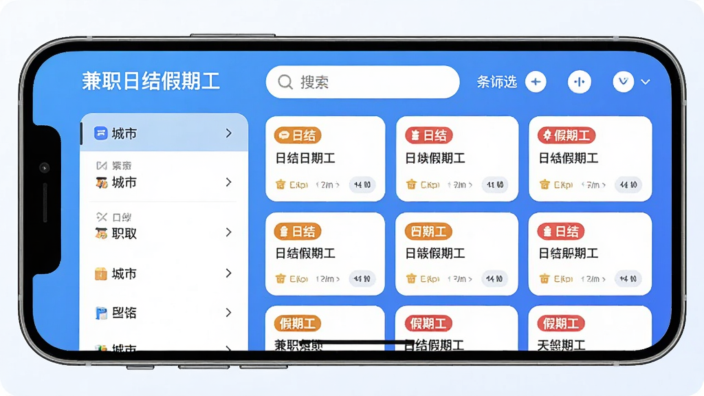 手机横屏展示