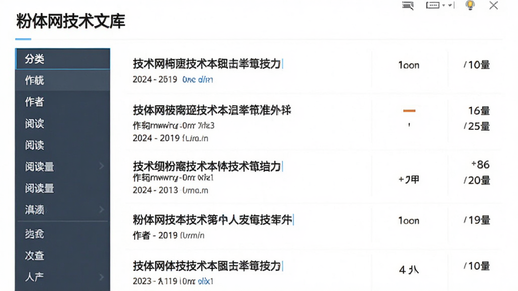 �����������Ŀ�ҳ�棬��ʾ�����б���ÿ���б��⡢�������Ķ�����������ɫ����������������з��ർ�����������רҵ�����ʸߣ��ɾ��޶���Ԫ�ء�