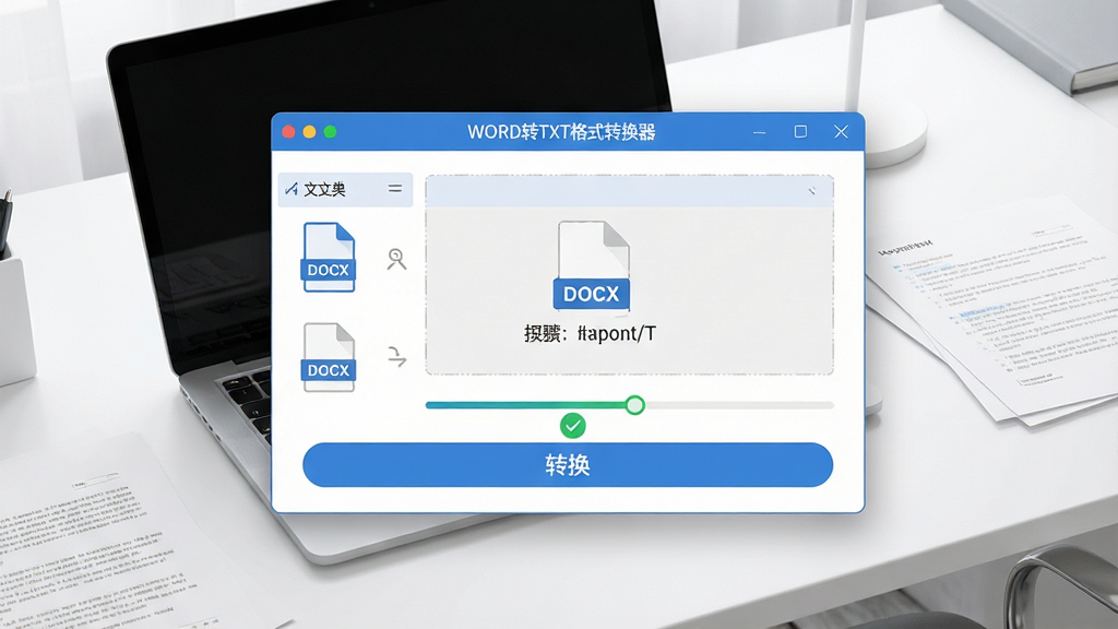 ���壺һ����Ϊ��WORDתTXT��ʽת�����������������������ִ���Լ�칫�����ϣ�������ʾ�ļ���ק������ת����ť�����֣�����������У���Χ���ף������бʼǱ������뼸��ֽ���ļ����Ű棺����Ԫ����������������ʾ��WORDתTXT��ʽת���������·�Ϊ�ļ��б������������񣺱�ƽ����ƣ�ɫ������ɫ���ɫΪ�����ɾ�������ϸ�ڣ��������ļ�ͼ����С�DOCX��������ת�������ʾ��ɫ�Թ������ʸ��壬���廭��ɾ��޶���Ԫ�ء�