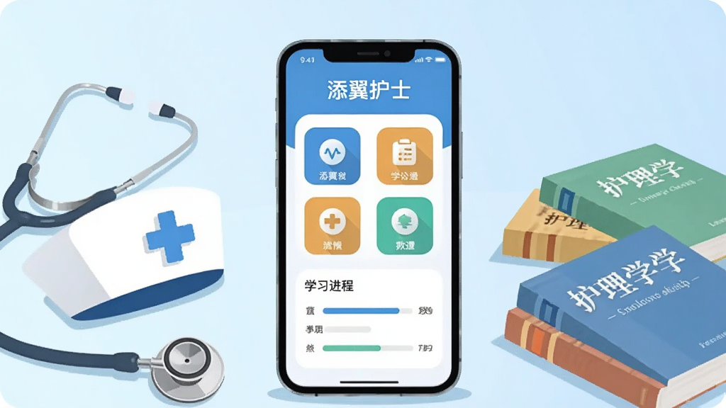 画面主体为一部亮屏的智能手机,屏幕中清晰显示