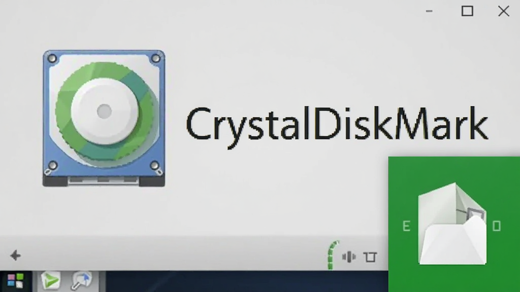 CrystalDiskMark ����ͼ�����ɫ��Я���ļ���ͼ������Ϊ�������棬��ʾһ����ɫ����ɫ����Ӳ��ͼ�꣬�Ա��С�CrystalDiskMark�����������ʸɾ����޶���Ԫ�ء�