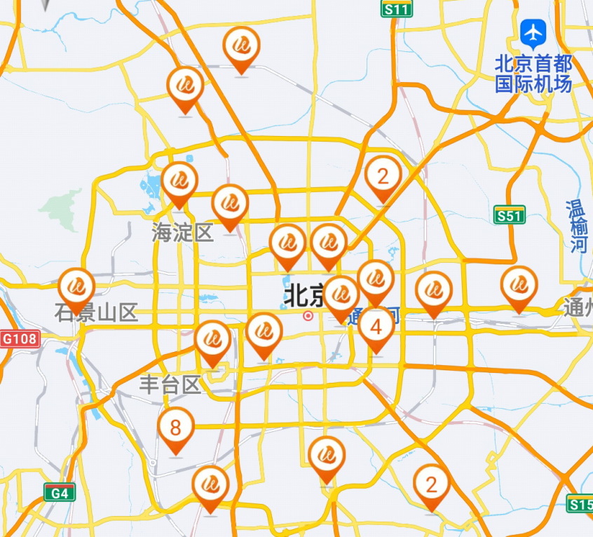 万城万充app充电桩导航路线