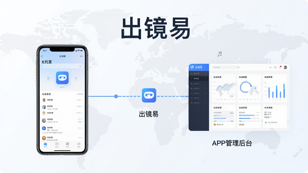 һ�Ź���ʾ��ͼ������������ֻ����ý��棬�Ҳ��ǡ������ס�APP�Ĺ�����̨���м�����������չʾӦ�ñ��йܵ����̣�����Ϊ��͸���������ͼ�������������ͻ���������ס�Ʒ�����ƣ����ʸɾ����޶���Ԫ�ء�