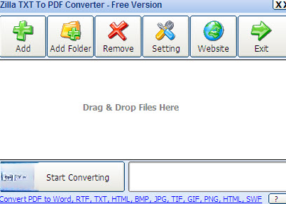 Zilla TXT转PDF转换器Zilla TXT To PDF Converter2026 版 文本转PDF工具