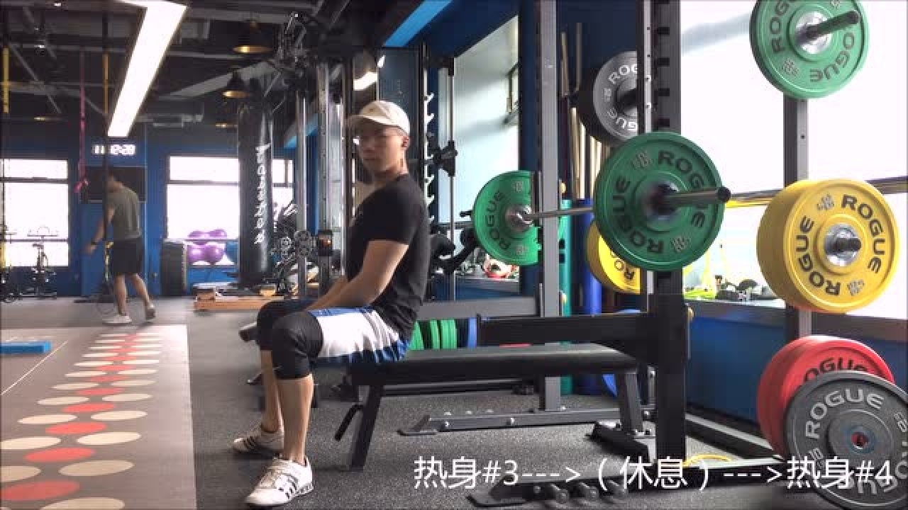撸铁记新手增肌训练动作 卧推深蹲硬拉示范