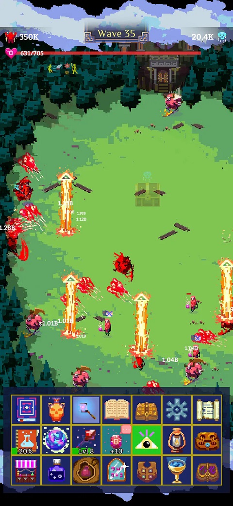 Tap Wizard(�����ʦ�ֻ���) װ�����Ĵ������ �ճ�������boss��ս