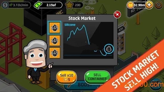 闲置工业世界手游中文版(Idle Industry Tycoon)下载安装界面截图