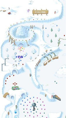 雪地弹珠玩法攻略与技巧分享 雪地弹珠游戏界面操作截图