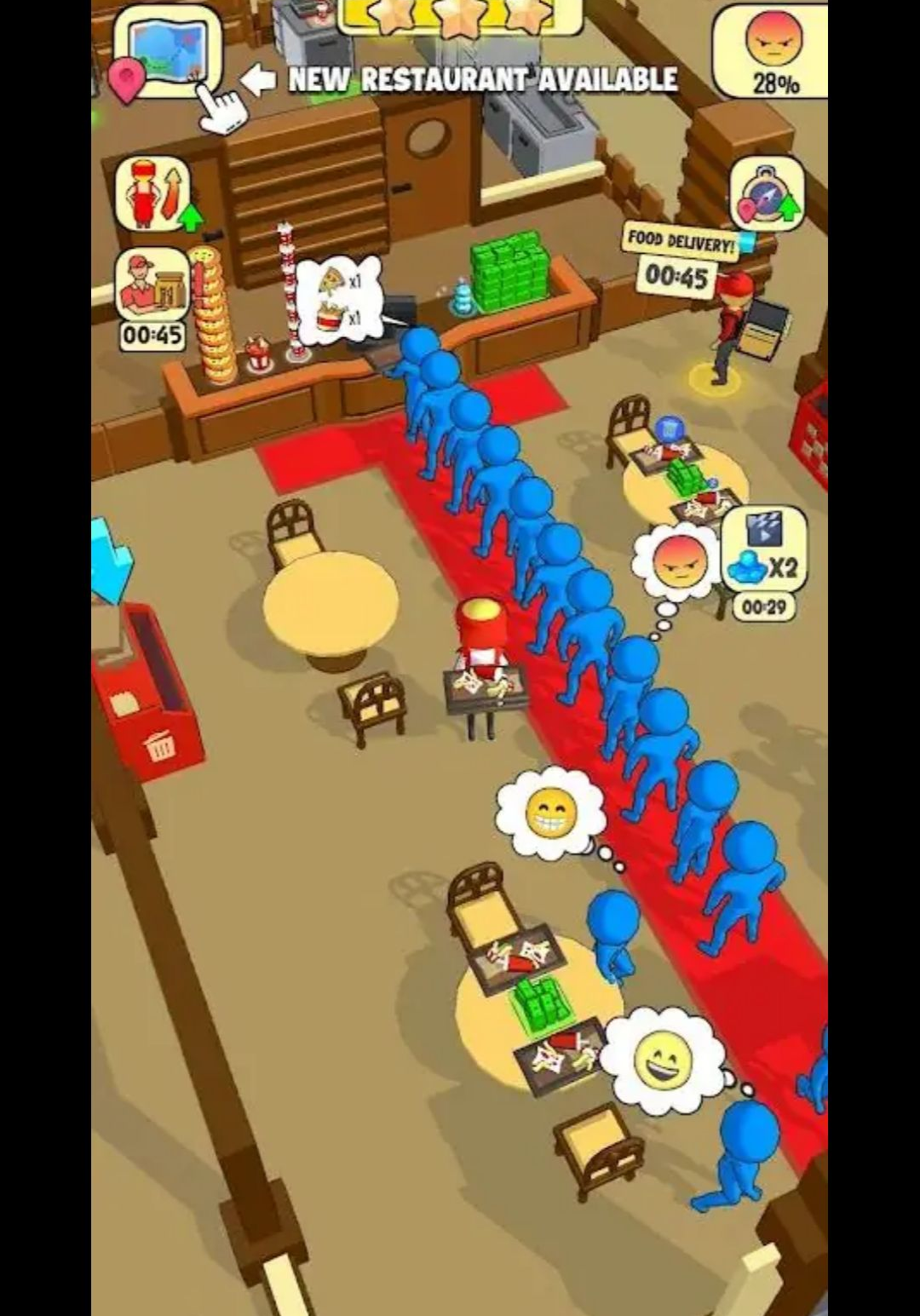 ��͵۹�Fast Food Restaurant Tycoon1.0.4 ģ�⾭Ӫ���