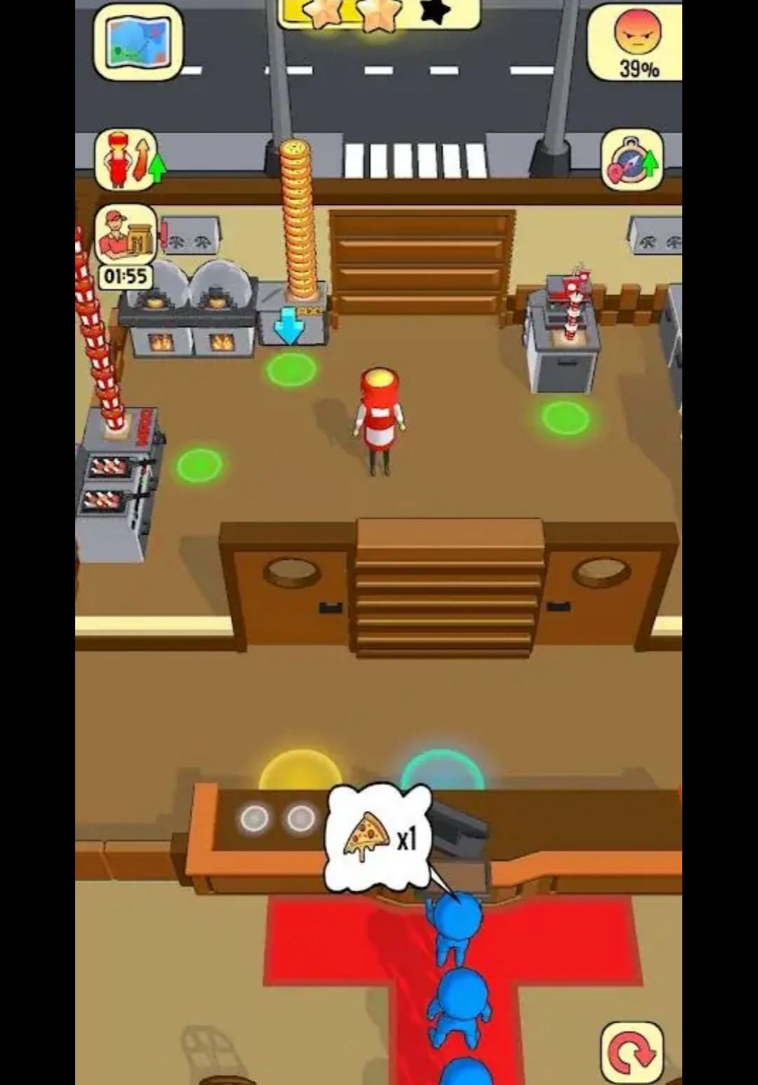 ��͵۹�Fast Food Restaurant Tycoon1.0.4 ģ�⾭Ӫ���