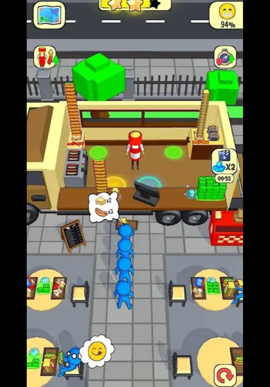 ��͵۹�Fast Food Restaurant Tycoon1.0.4 ģ�⾭Ӫ���