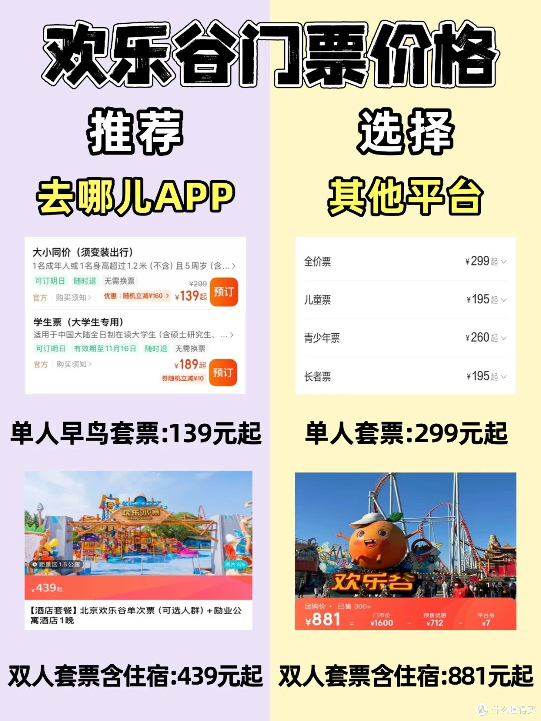 ++乐 欢乐谷游玩省钱吃饭与实用注意事项