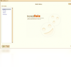 incrediface 安卓版 操作界面