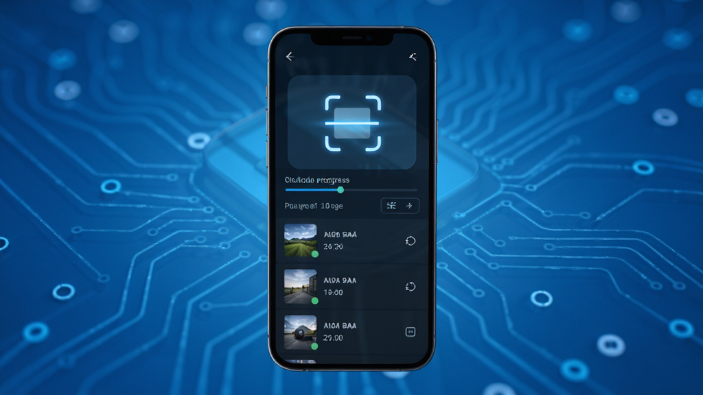 ˽��ӰƬ��Ѳ��ű���ɨ�蹦��չʾ���ֻ���Ļ��ʾɨ�����������ʶ����Ƶ�ļ��б�������Ϊ��ɫ���Ƽ�����������ֻ���ɨ��ͼ�꣬����Ϊ����չʾ��ϸ�ڰ����ļ�����ͼ��ʱ����ǩ������ť�����ʸ��壬�ɾ����޶���Ԫ��