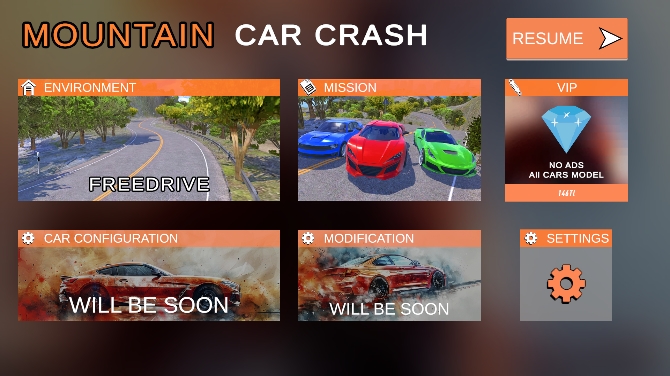 ɽ�س���ģ����Beam Car Crash Simulator2.039t ���޳�����
