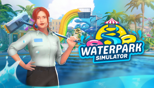 水上乐园模拟Waterpark Simulator 游客游玩设施场景