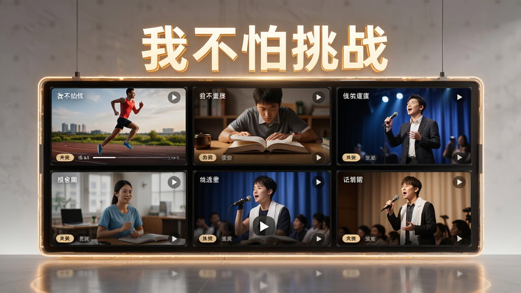 ��湹ͼ������������һ��޴����Ƶǽ��ÿ����Ƶ����չʾ��ͬ��־���������ܲ������顢�ݽ�����Ƶǽ�Ϸ��������Ҳ�����ս�������������������ҶԳƣ����Ƽ�������ů�н�ϣ�ϸ���в���ͼ��ͷ����ǩ�����ʸ��壬����ɾ����޶���Ԫ��