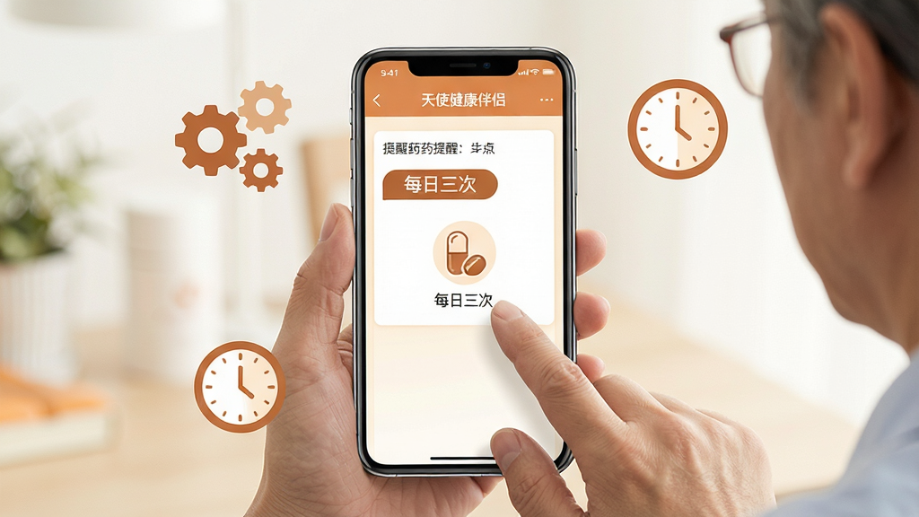 一位中年用户在