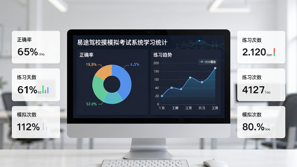 ��;��У���⿼��ϵͳѧϰͳ�ƽ��棬����Ϊ������Ļչʾ��ȷ�ʱ�ͼ����ϰ��������ͼ��������ͼ���������ݿ�Ƭ���ƣ��Ű��ִ������Ϊ���ݿ��ӻ����ϸ�ڰ�����ȷ�ʰٷֱȡ���ϰ������ģ����������ʸ���ɾ��޶���Ԫ��