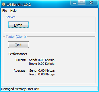 局域网测速工具LANBench{package_version_name} 网络性能测试