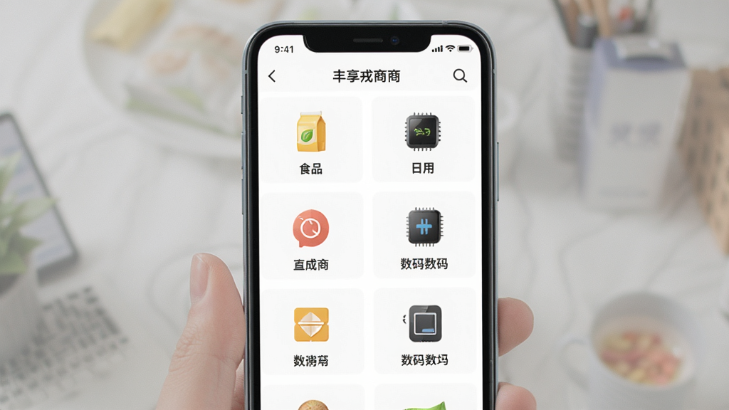 һ�ŷ�������APP����Ʒ����ҳ��չʾͼ���������ֻ���Ļ��������չʾ�����Ʒ���������ʳƷ�����á�����ȣ��Ű��������״���У����Ϊ���������ĵ�����ƣ�ϸ����ÿ����������ͼ������ֱ�ǩ�����������ɾ����޶���Ԫ��