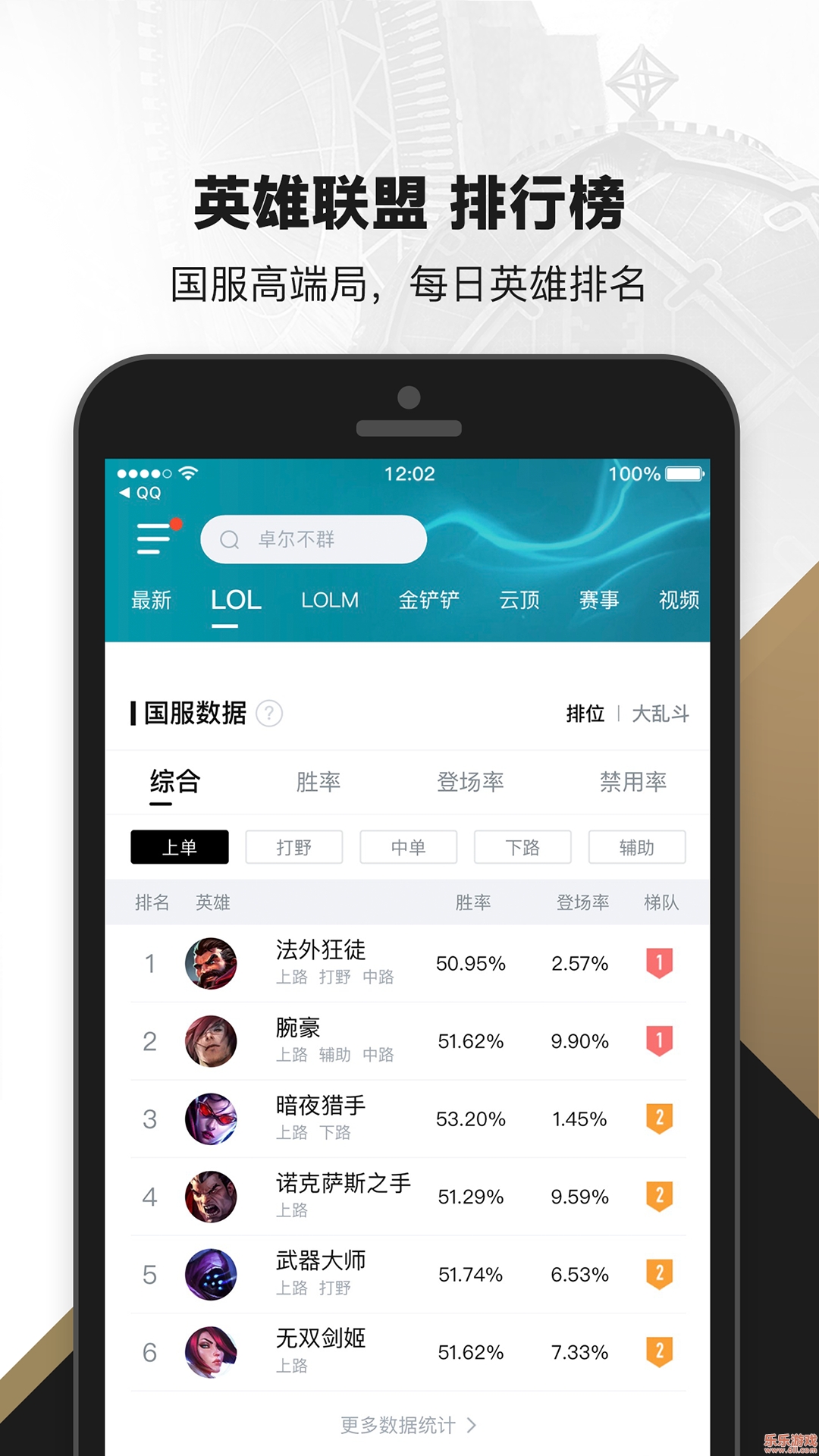 联盟助手{package_version_name} 战绩查询推荐