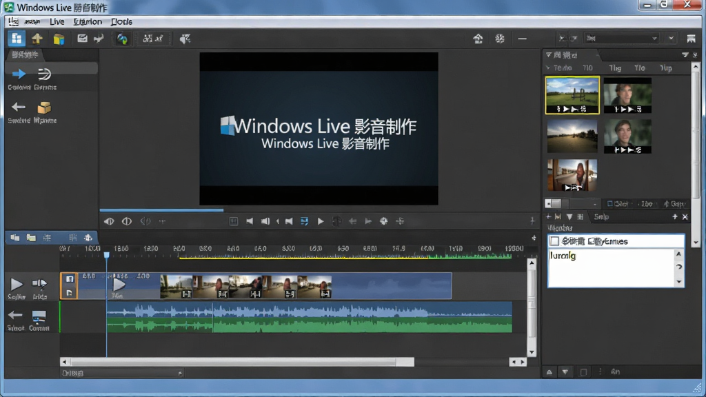 Windows Live Ӱ��������������ȫòչʾ������Ϊ������Ļ�е���Ƶ����ʱ������ͼ������Ϊ����Ԥ�����ڡ��·�ʱ���������Ҳ��زĿ���壬�Ű��������򣬷��Ϊ���дʵ��������ͼ�磬ϸ�ڰ�����Ƶ����ͼ����Ƶ���Ρ�ת��ͼ�ꡢ��Ļ����򣬻�������ʾ����