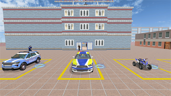 警车驾驶体验模拟 安卓版 警车追击画面