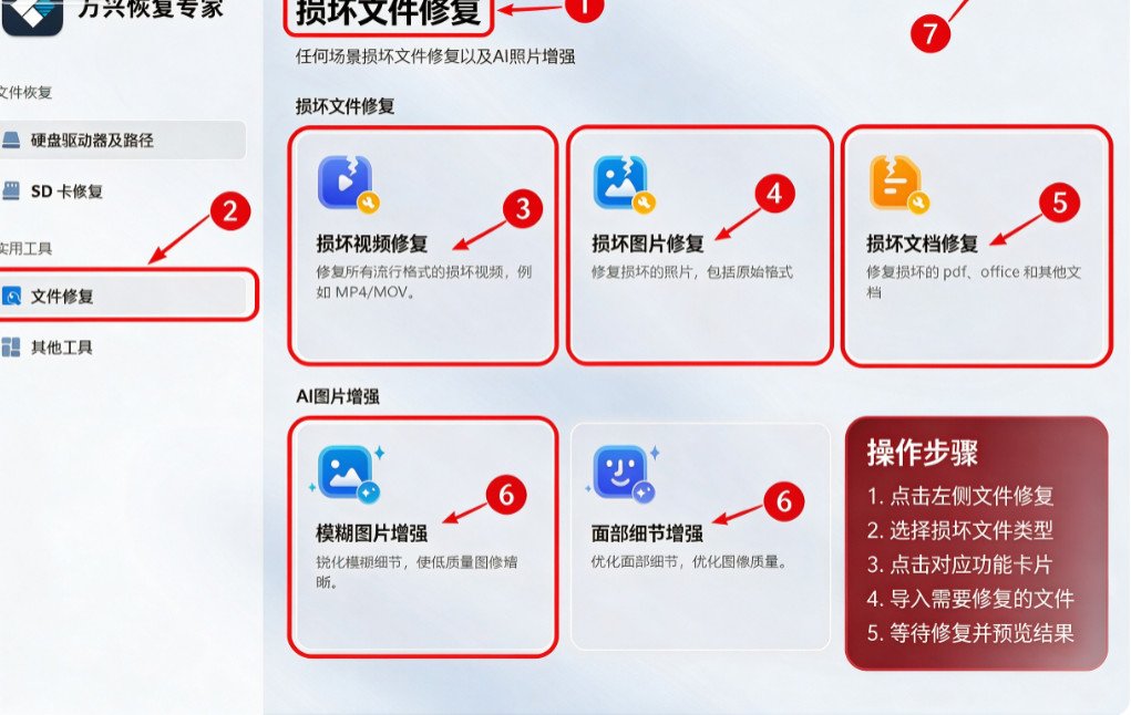 万兴恢复专家Wondershare Recoverit{package_version_name} 数据恢复工具