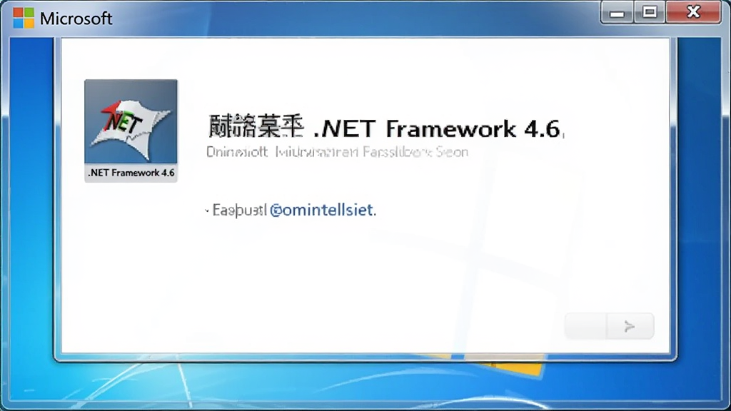 一张展示 Microsoft .NET Framework 4.6 安装完成后的提示界面图片,画面中显示安装成功字样与