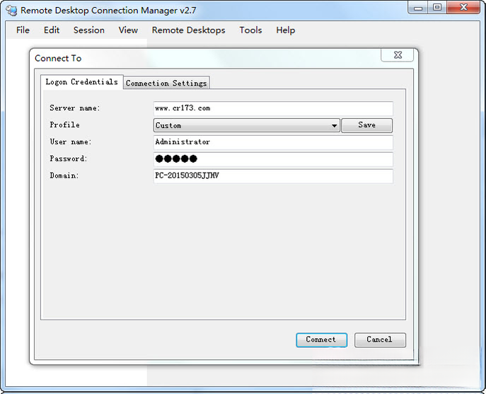 远程桌面连接管理器Remote Desktop Connection Manager{package_version_name} 批量管理远程桌面